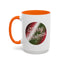 Christmas Mug - Merry Christmas White and Red Text Decoration