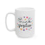 Wellness Mug - Think Positive Flowers