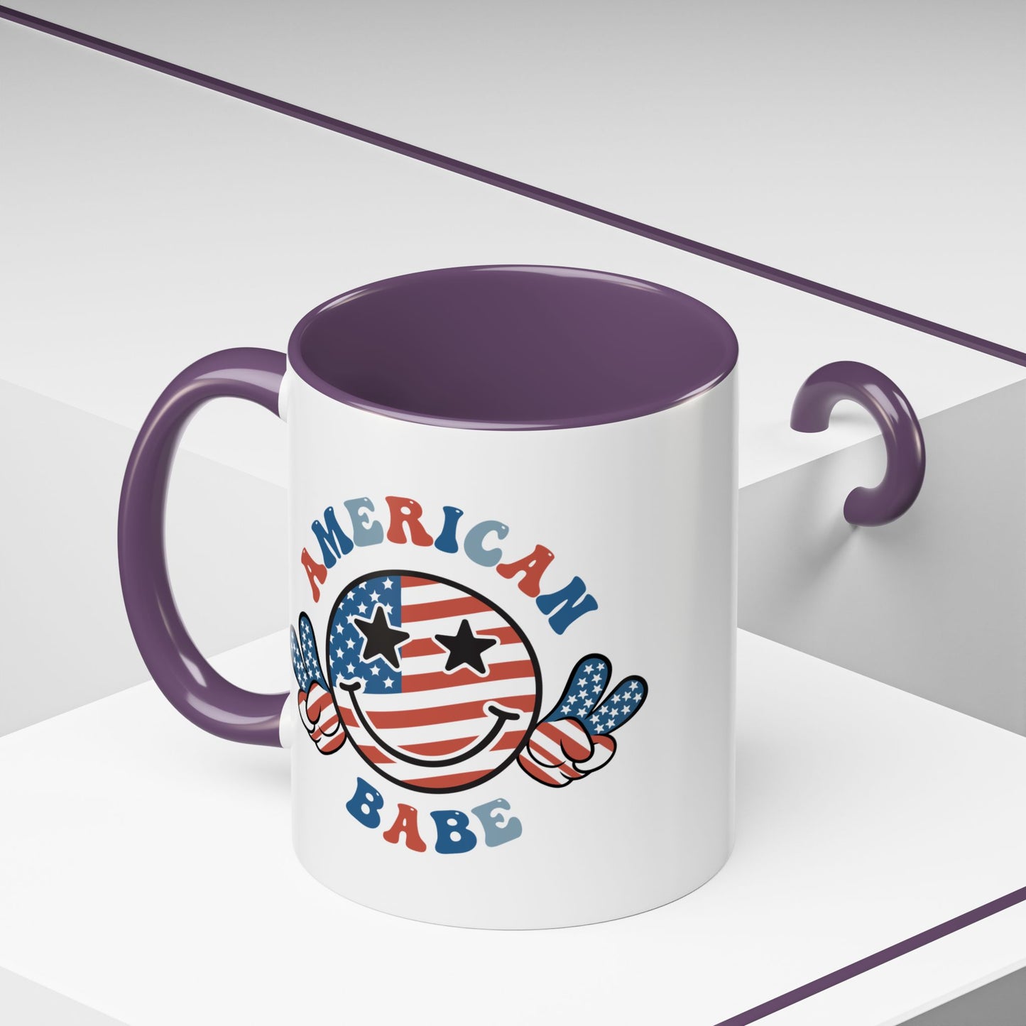 4th of July Mug - American Babe