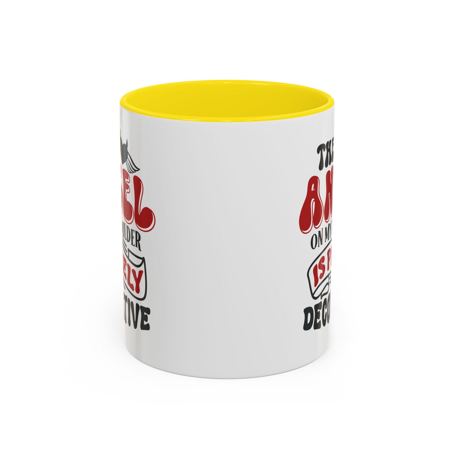 Humor Mug - The Angel on my Shoulder