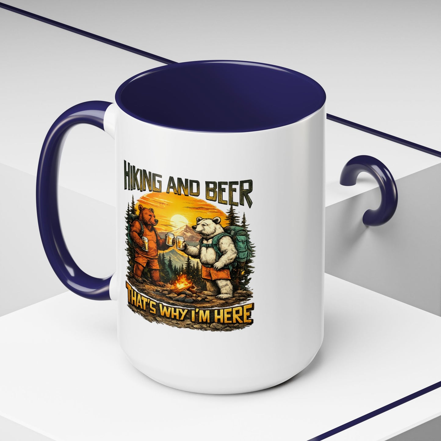 Humor Mug - Hiking and Beer