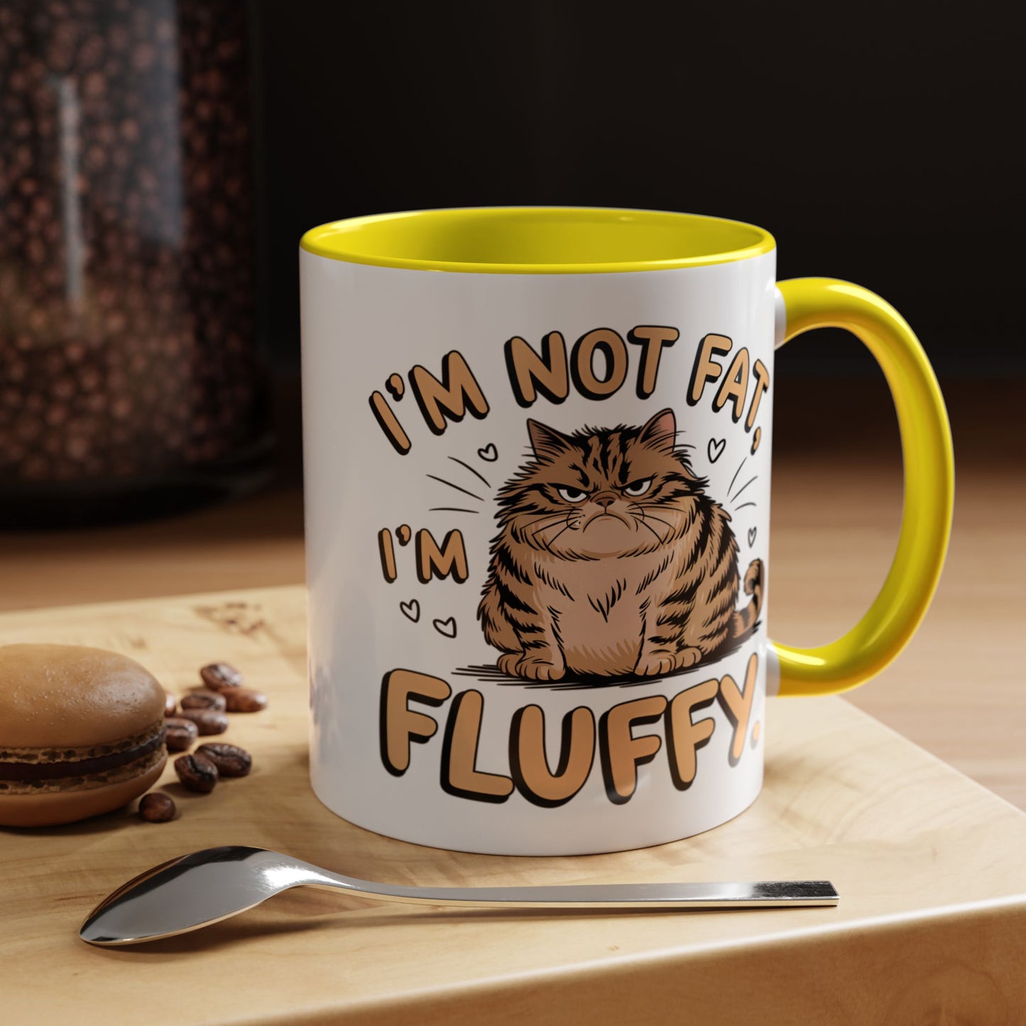 Animal Mug - I'm Not Fat I'm Fluffy
