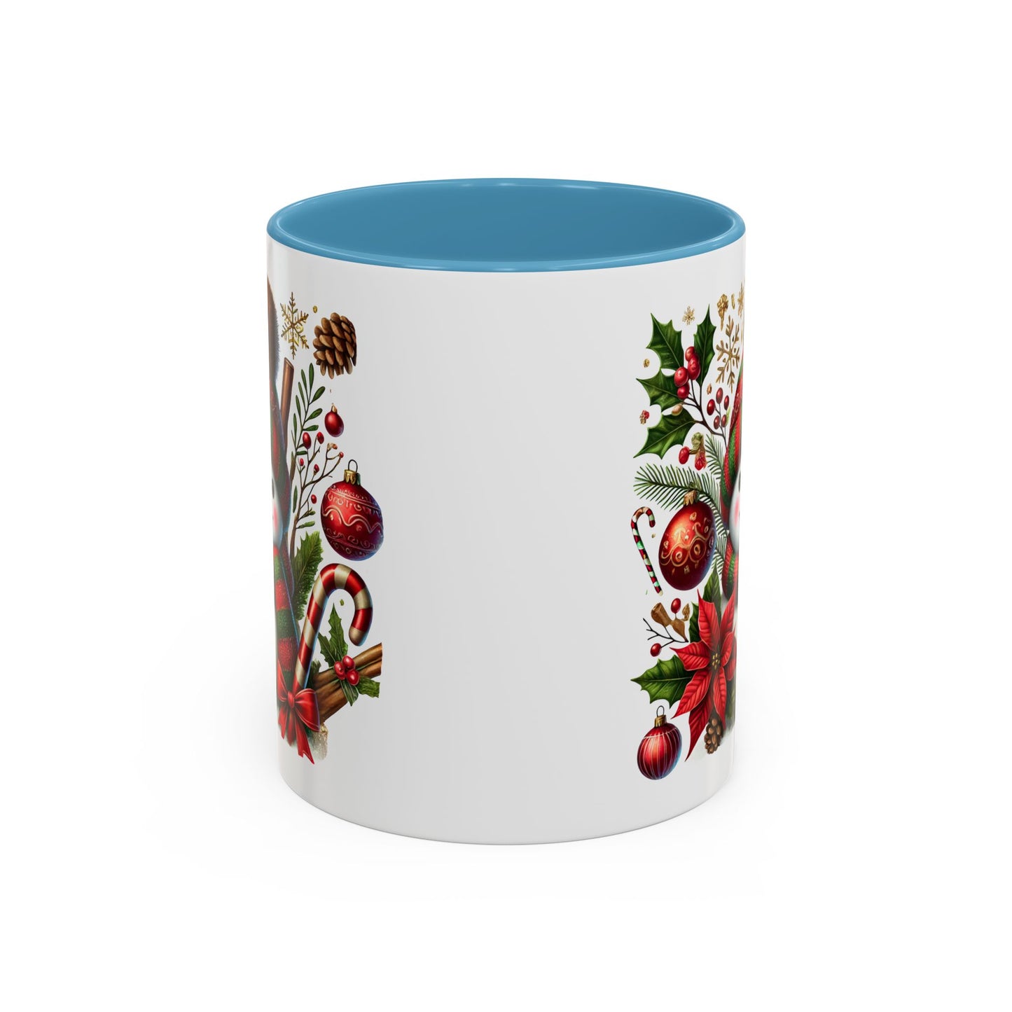 Christmas Mug - Red and Green Snowman