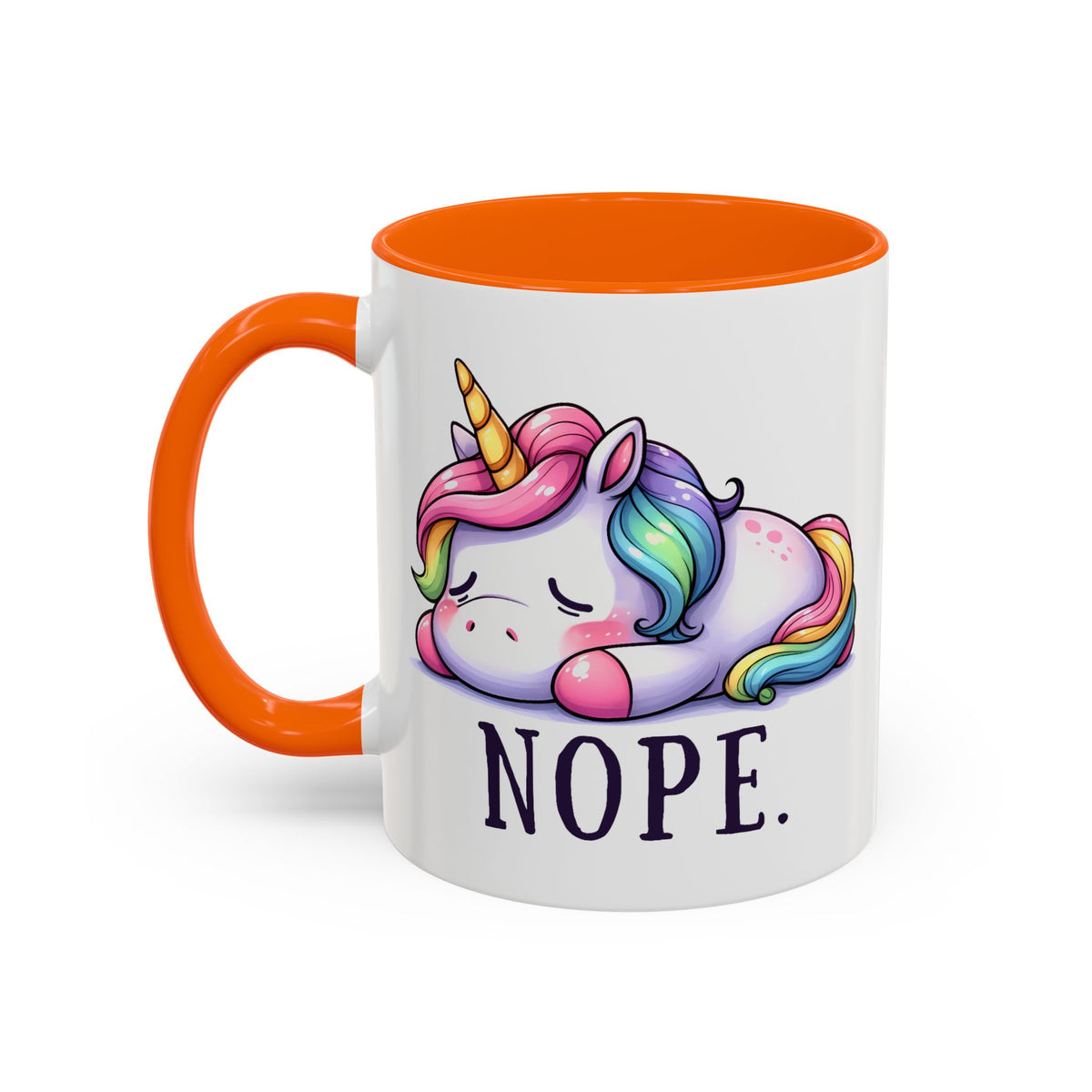 Humor Mug - Nope Unicorn