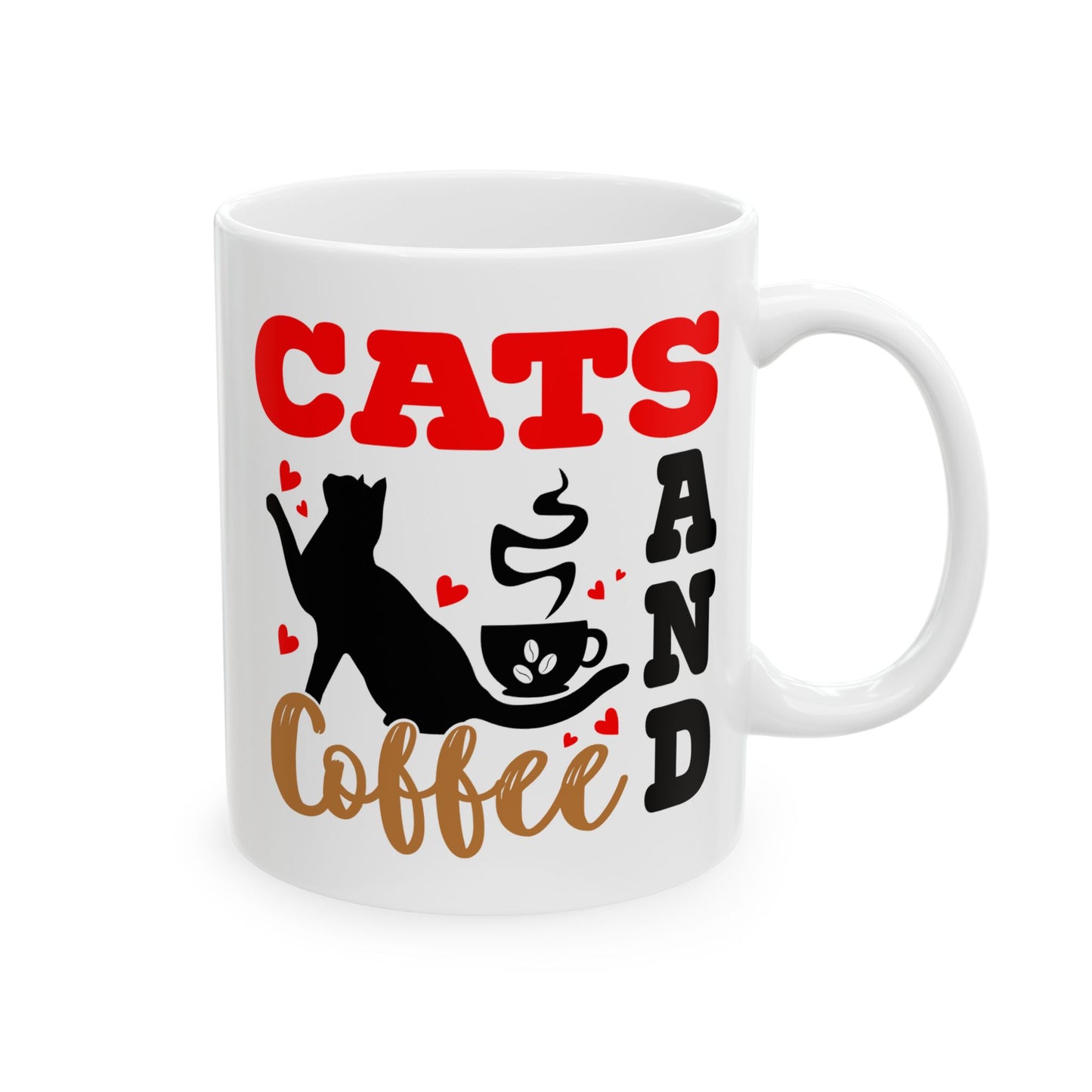 Animal Mug - Cats and Coffee
