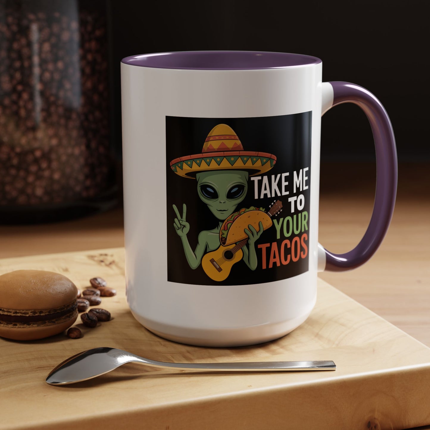 Alien Mug - Take Me To Your Tacos