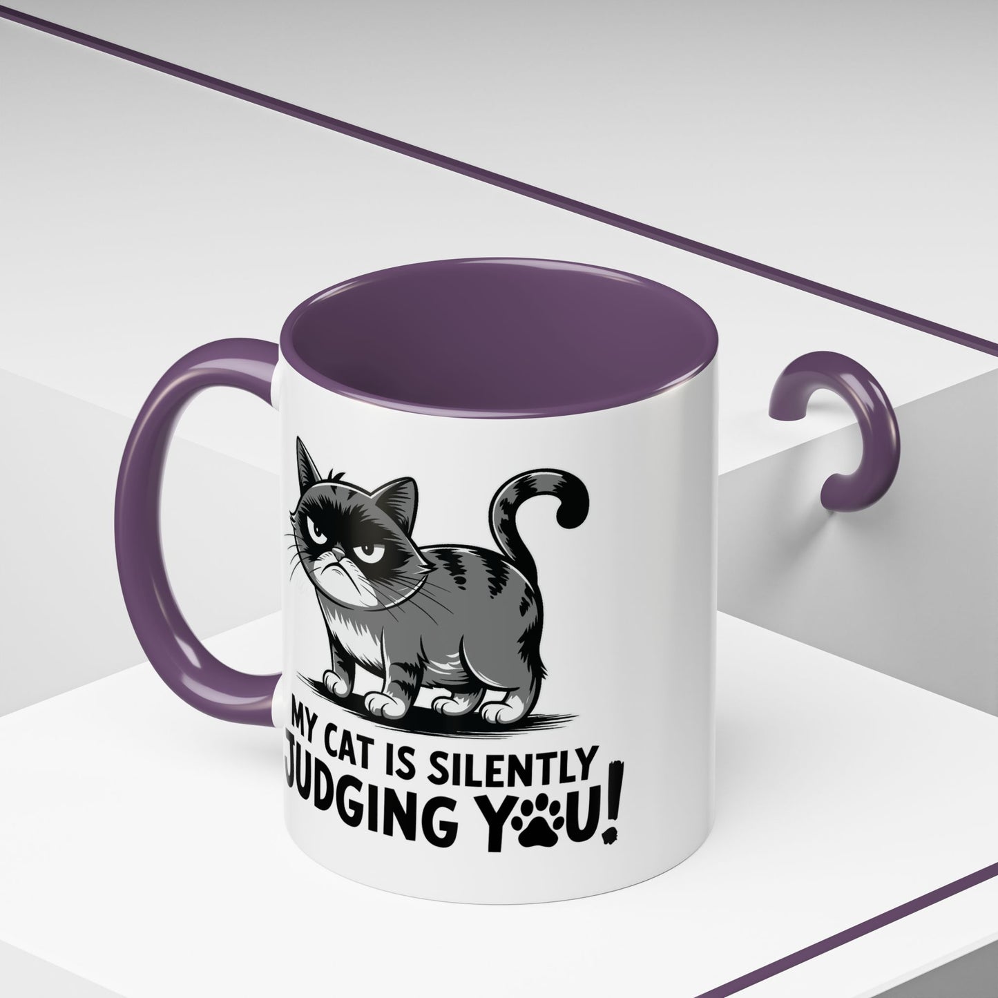 Humor Mug - My Cat is Silently Judging You