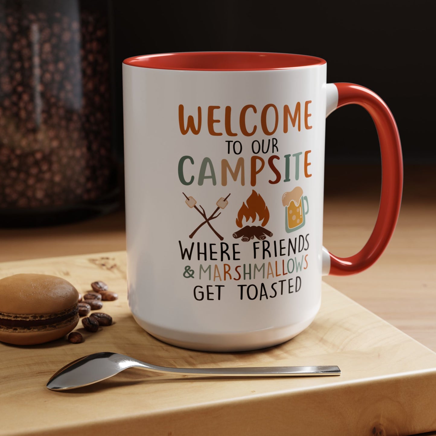Adventure Mug - Welcome To Our Campsite