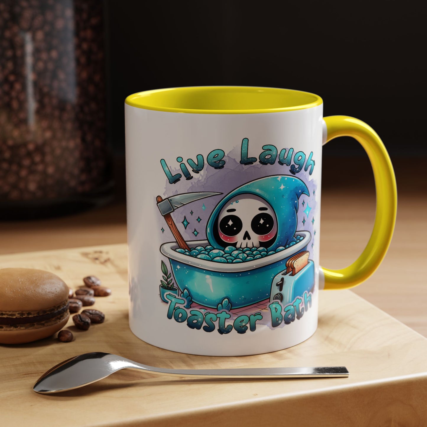 Adult Mug - Live Laugh Toaster Bath