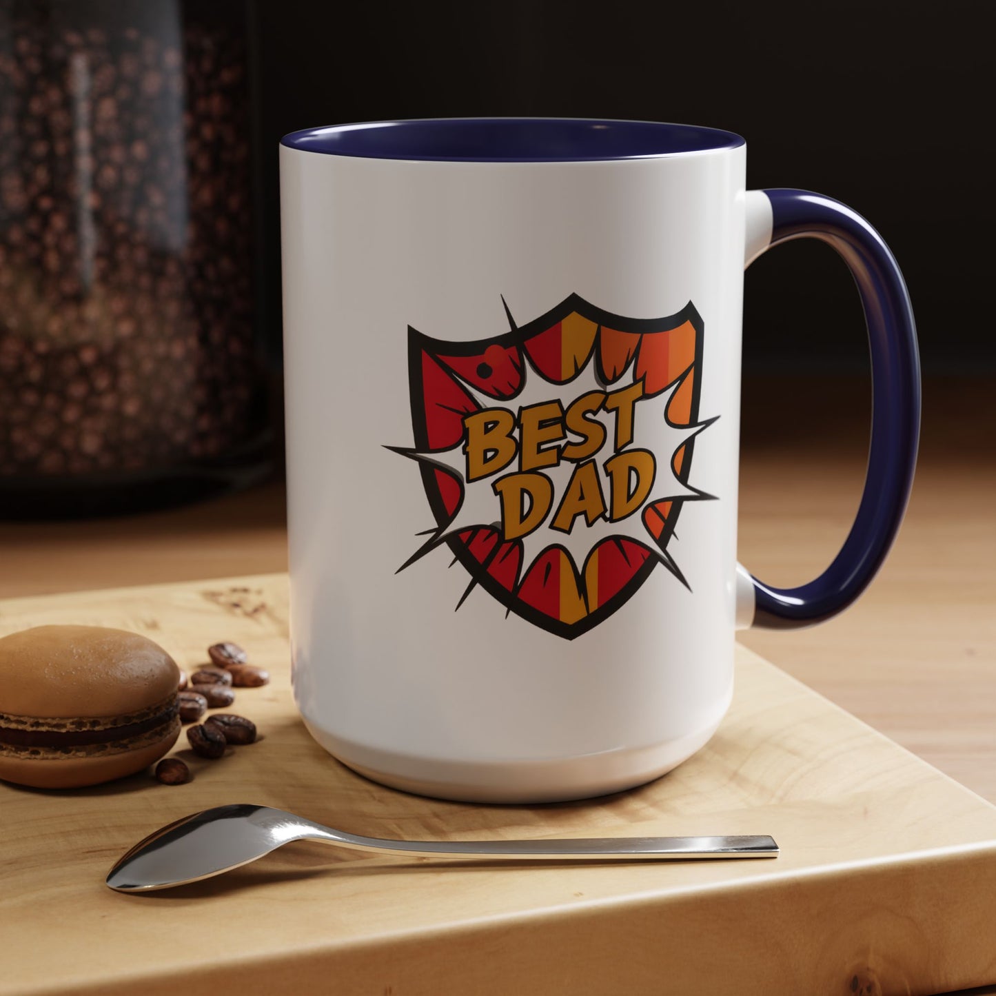 Father's Day Mug - Best Dad Shield