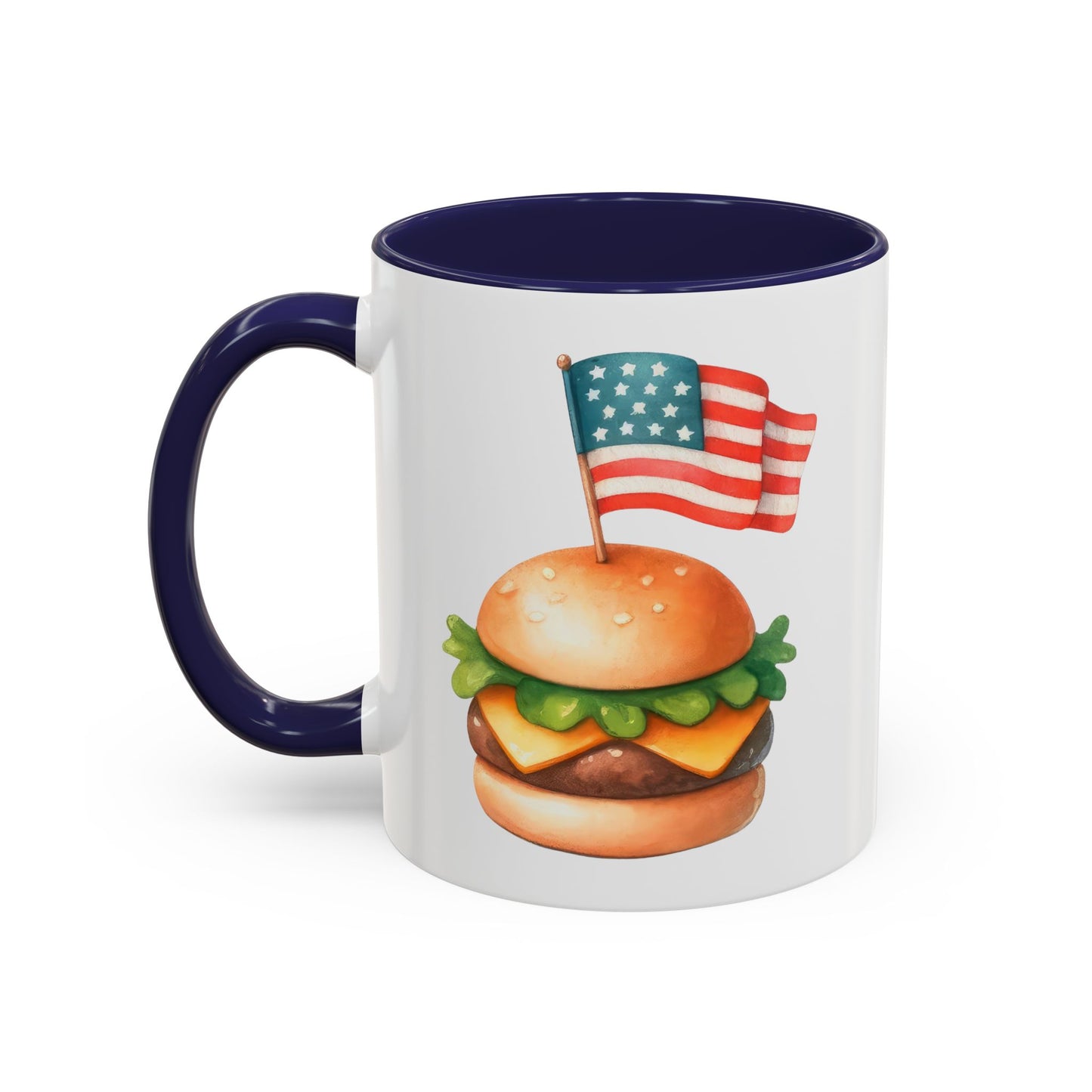 4th of July - Burger Flag