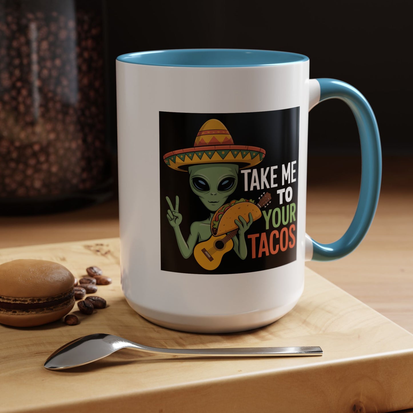 Alien Mug - Take Me To Your Tacos