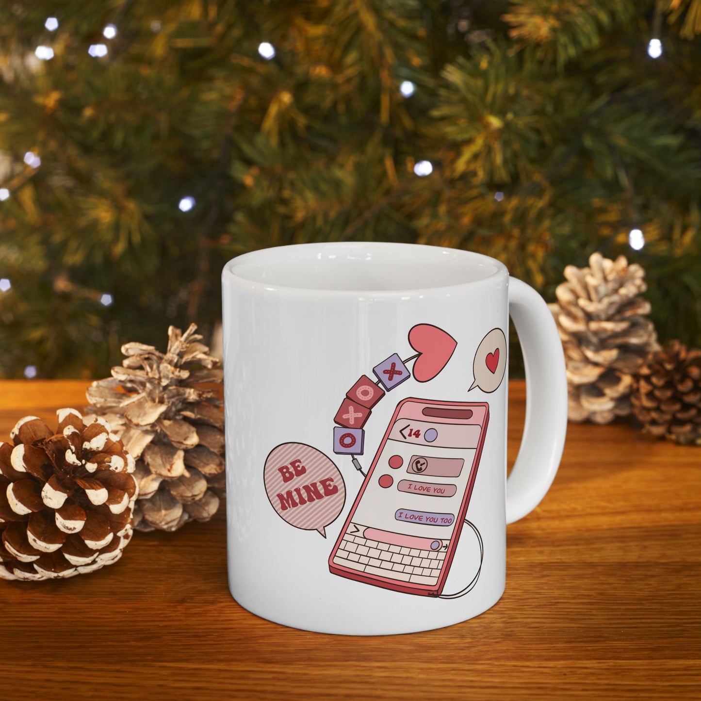 Anniversary Mug - Be Mine I Love You
