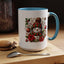 Christmas Mug - Red and Green Snowman