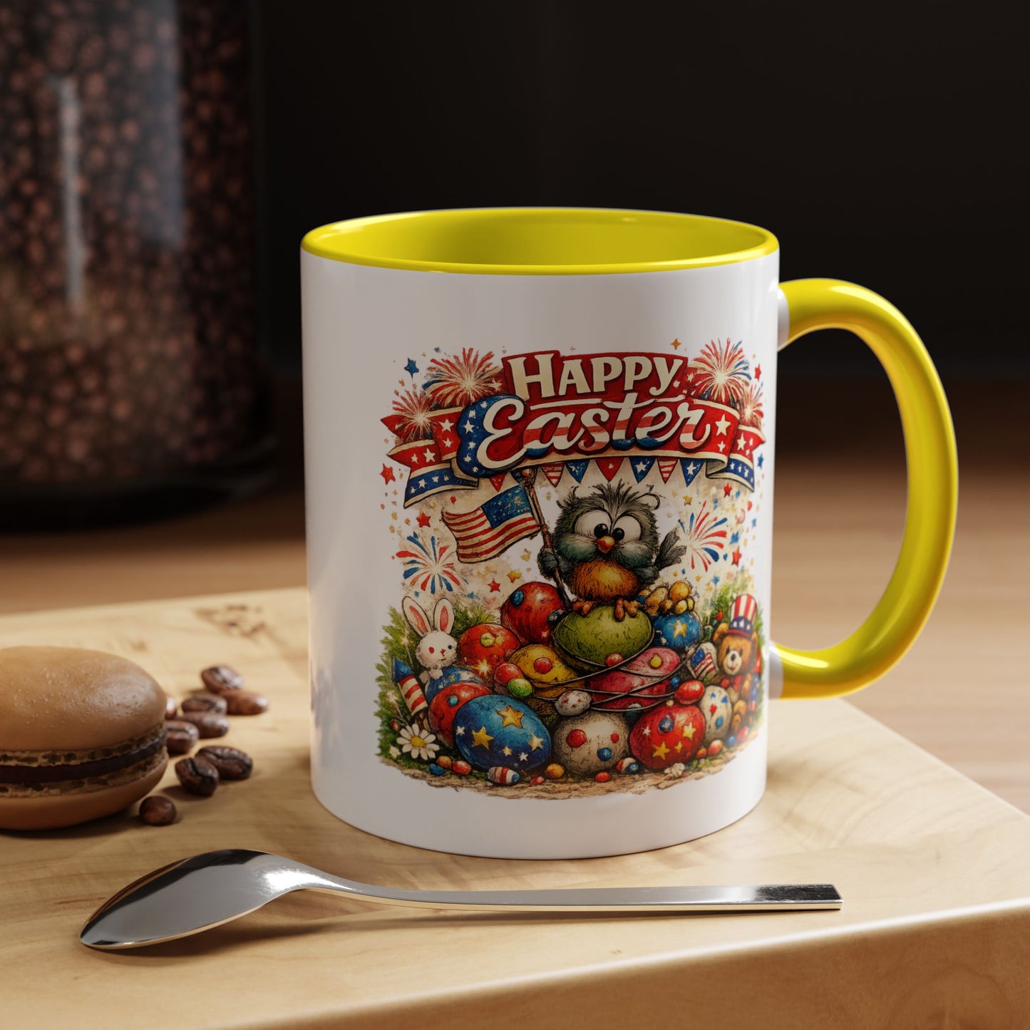 Easter Mug - Patriotic Happy Easter