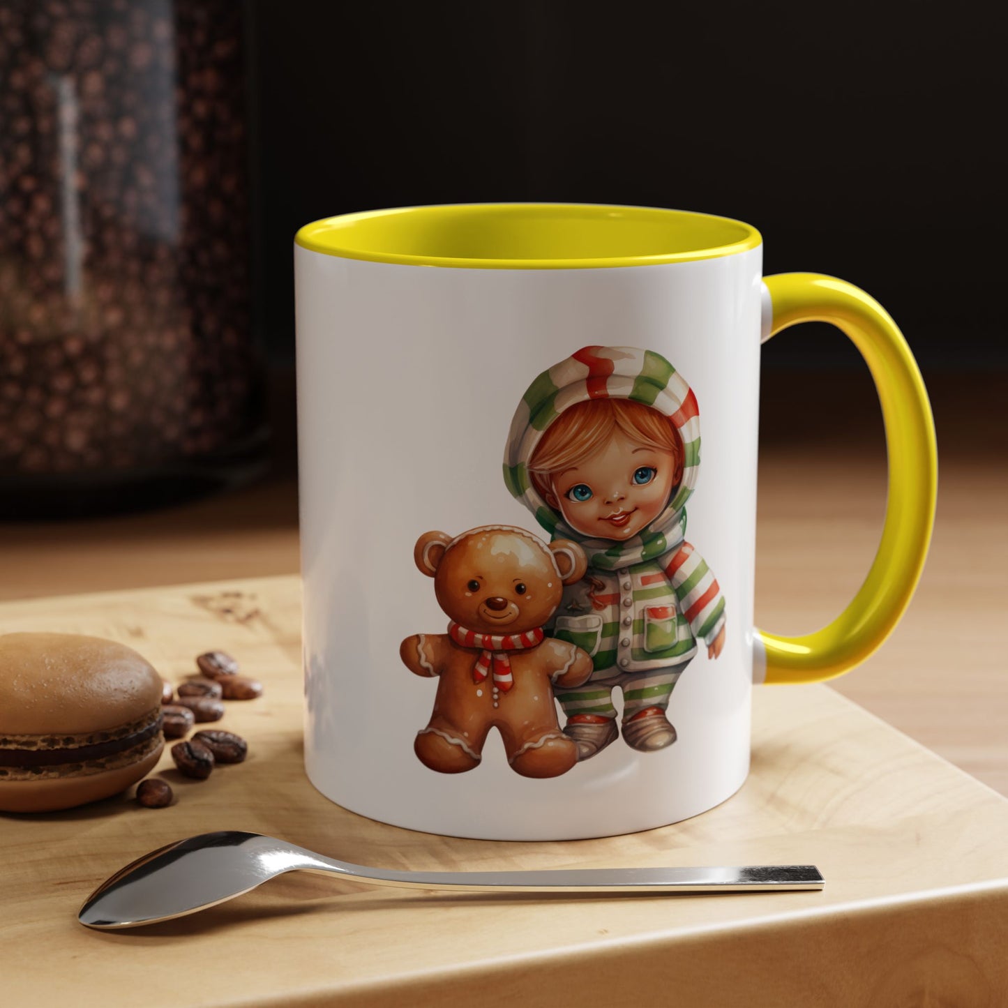 Christmas Mug - Gingerbread Man & Girl