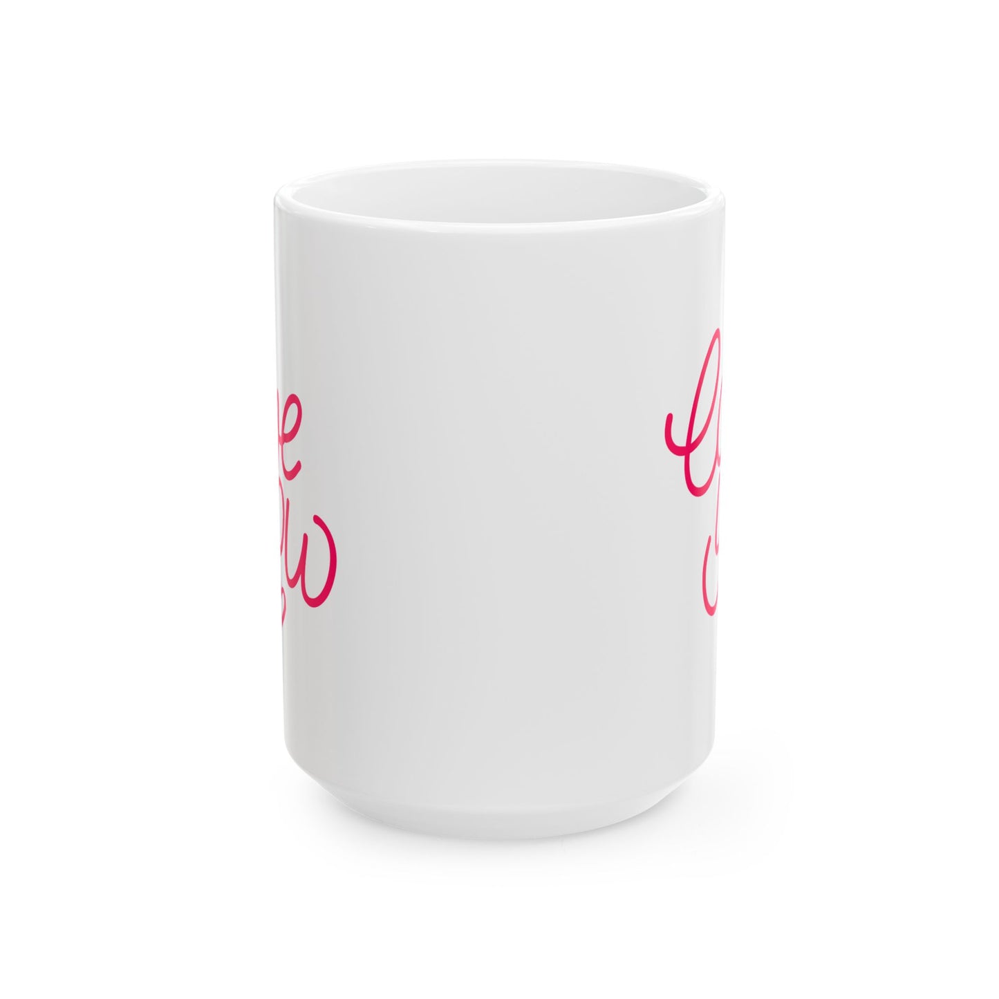 Anniversary Mug - Love You Hand Lettering