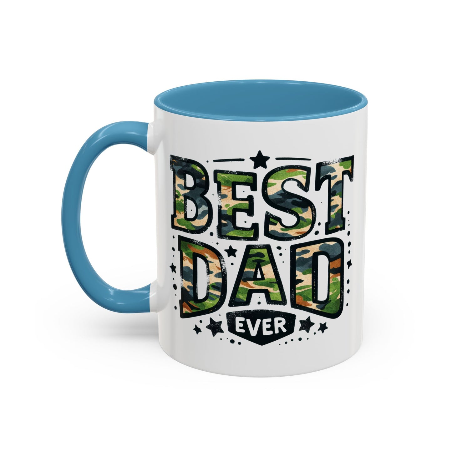 Father's Day Mug - Best Dad Ever Cammo