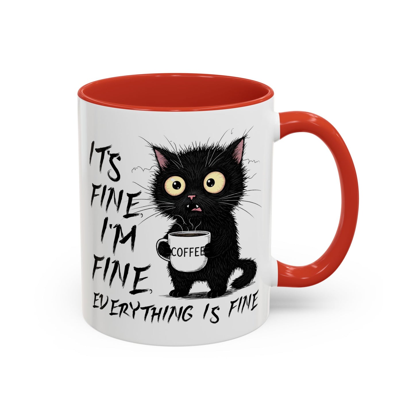 Animal Mug - It's Fine I'm Fine Everything is Fine