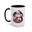 Christmas Mug - Merry Christmas Warm Wishes Always Santa