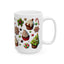 Christmas Mug - Cupcake Cookies Candy Pattern