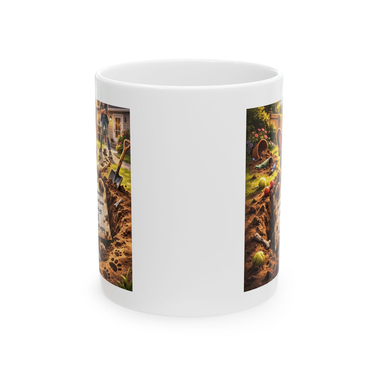 Animal Mug - A Hole Has Been Discovered