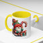 Christmas Mug - Gnome Candy Cane and Presents