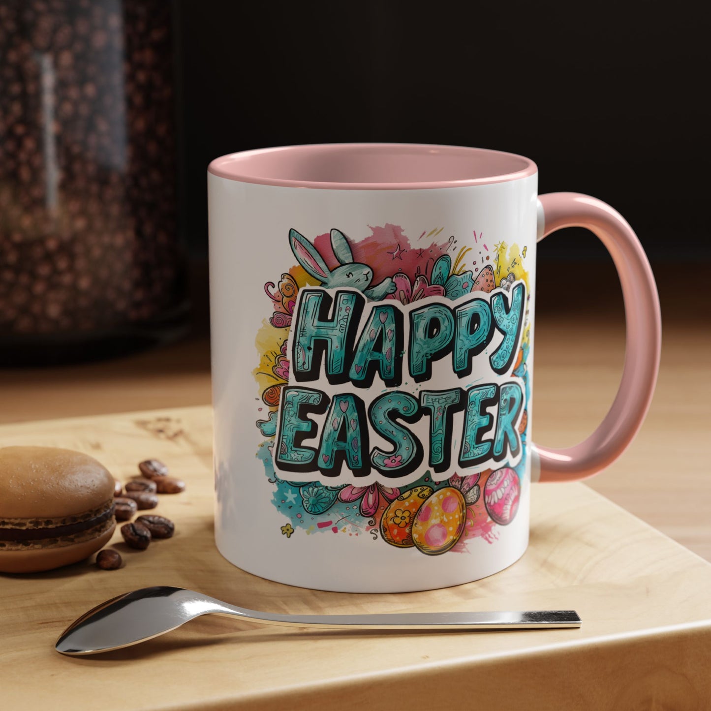 Easter Mug - Happy Easter Blue