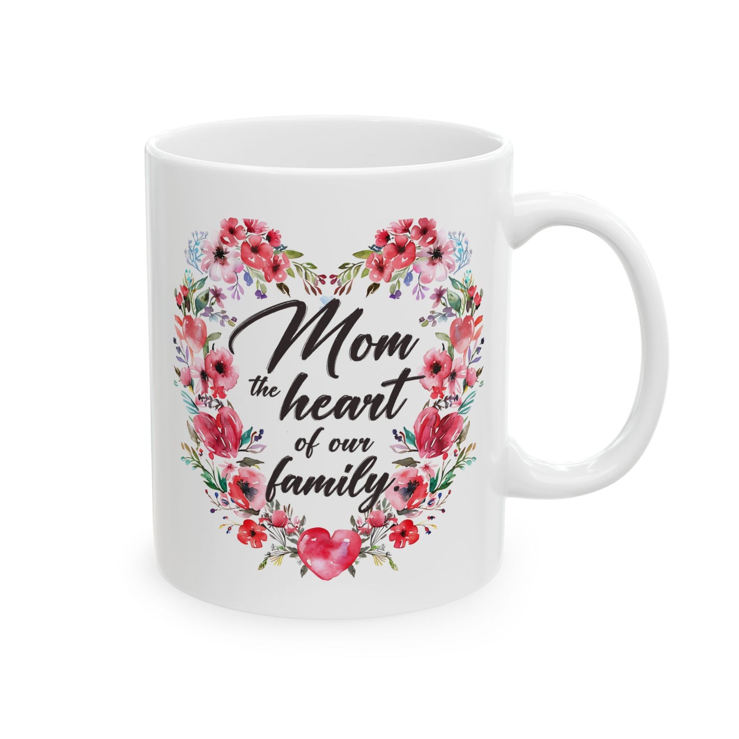Mother's Day Mug - Mom The Heart
