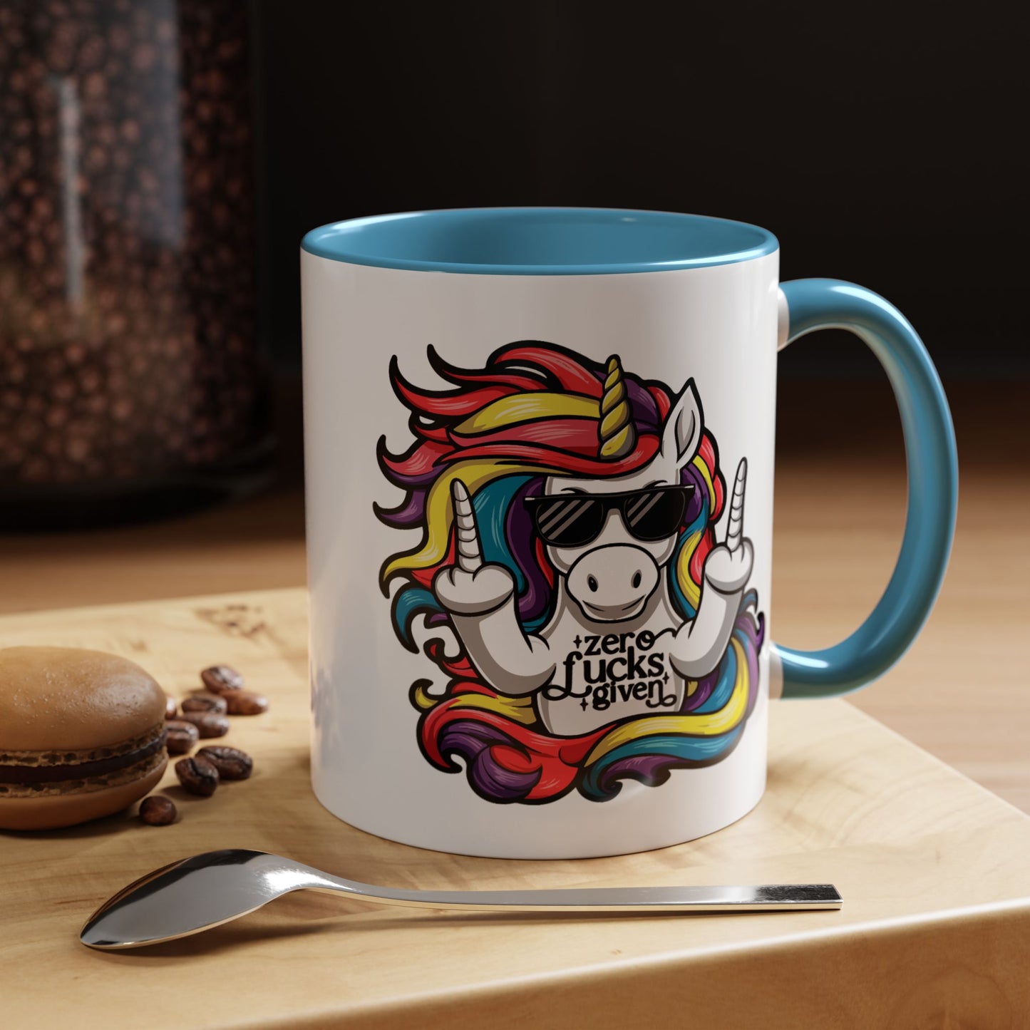 Adult Mug - Zero Fucks Given Unicorn