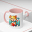 Mother's Day Mug - Mom Cat Red Heart