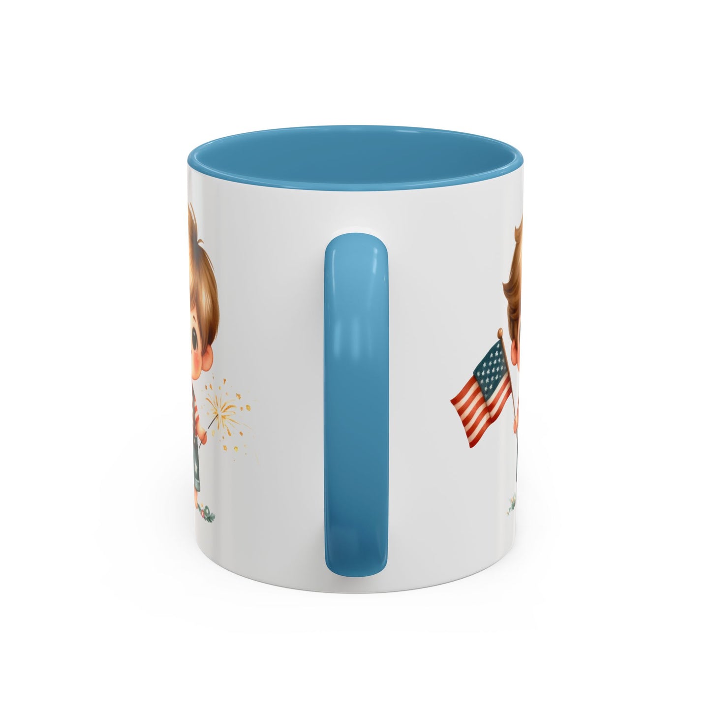 4th of July - American Boy Flag 2