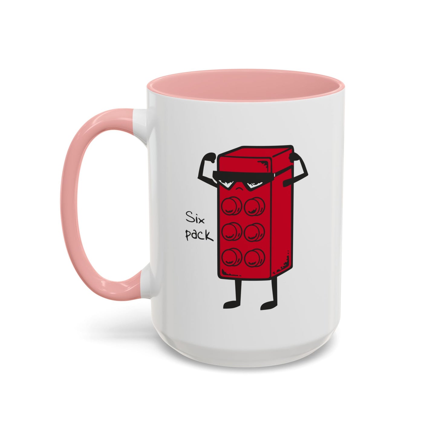 Humor Mug - Six Pack Lego Block