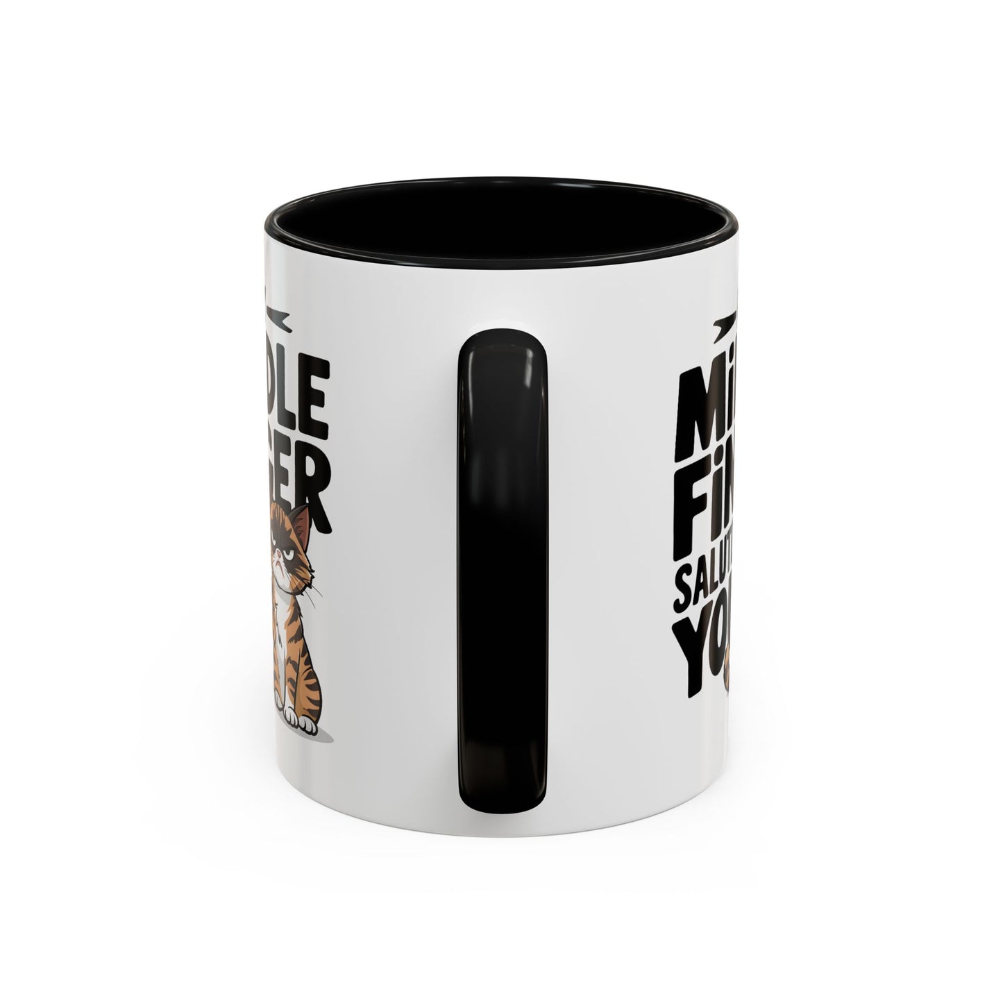 Humor Mug - My Middle Finger Salutes You