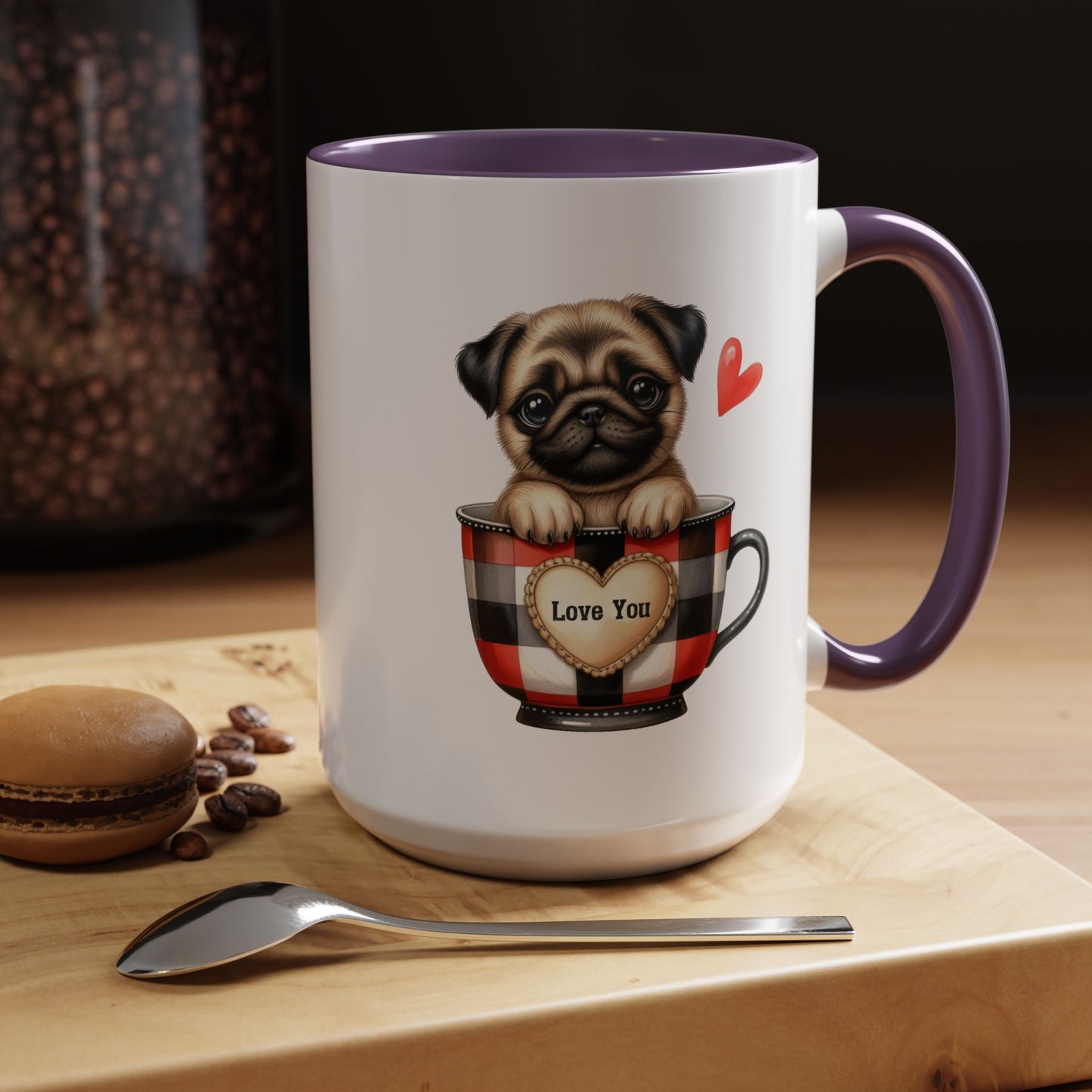 Valentine's Day Mug - Love You Dog