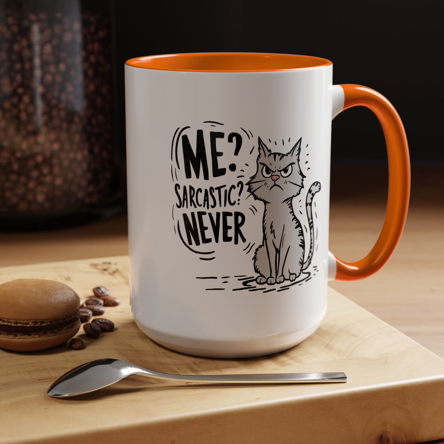 Animal Mug - Me? Sarcastic? Never