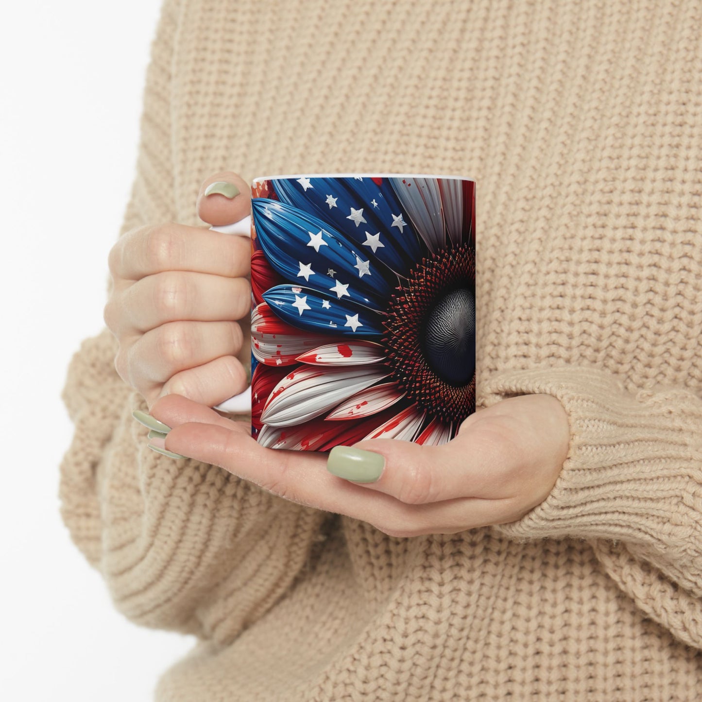 Artistic Mug - America Sunflower 2
