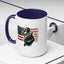 4th of July Mug - Soldier American Flag