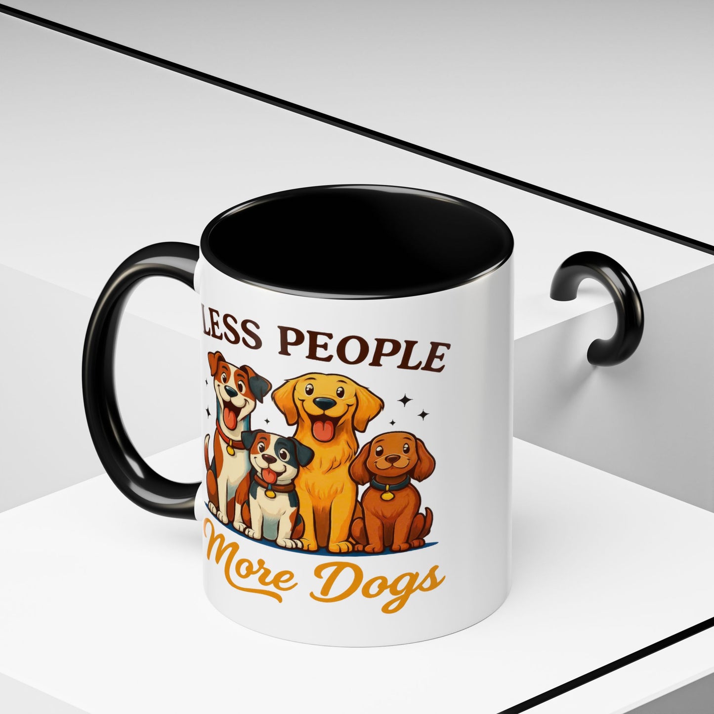 Animal Mug - Less People More Dogs