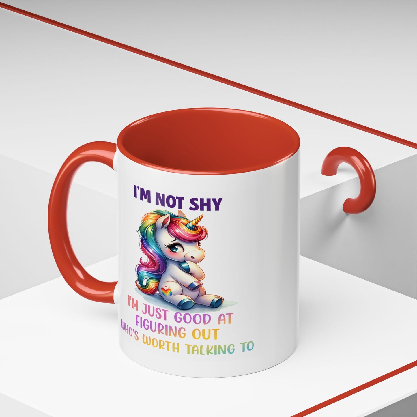 Humor Mug - I'm Not Shy