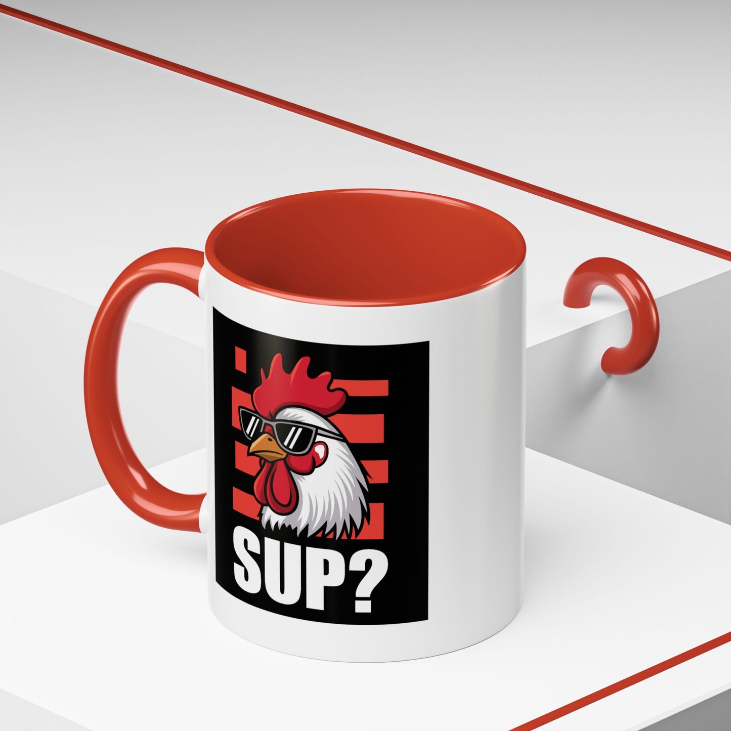 Humor Mug - Rooster Sup?