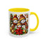 Christmas Mug - Gold Snowman Family 2