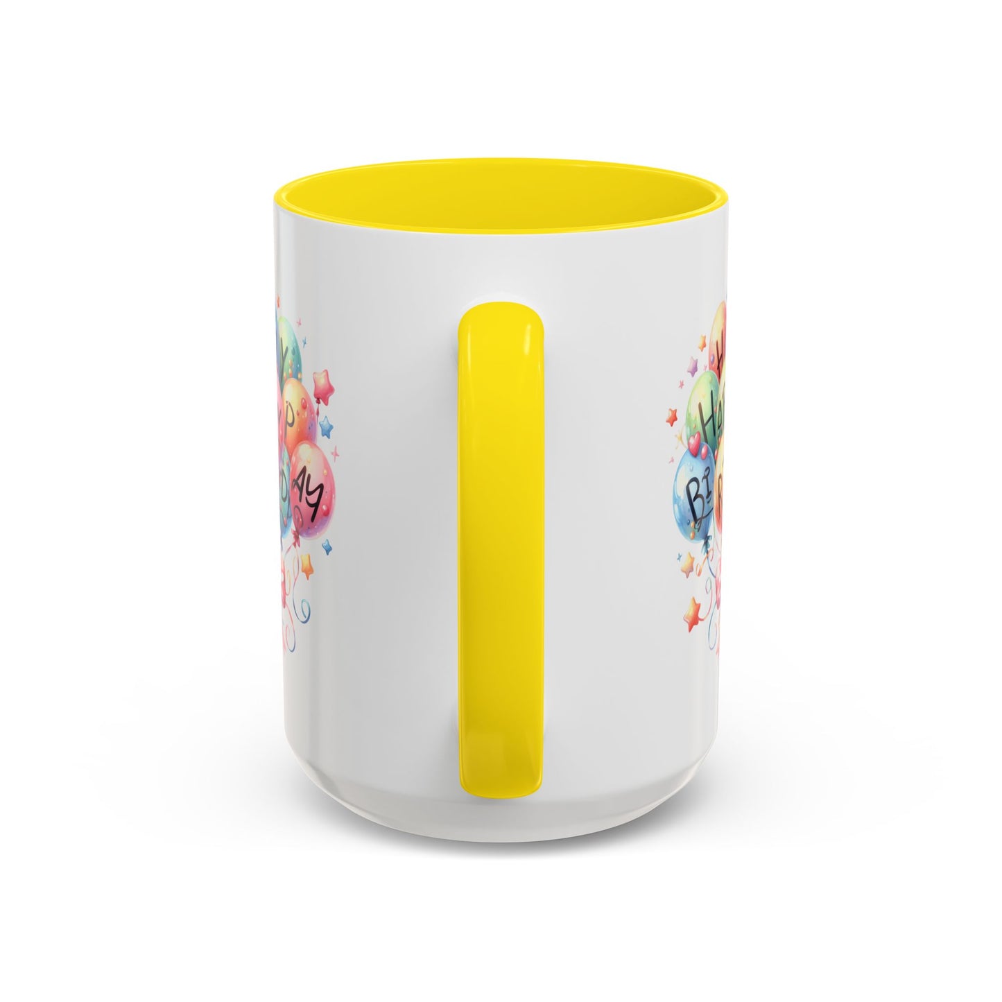 Birthday Mug - Happy Birthday Balloons