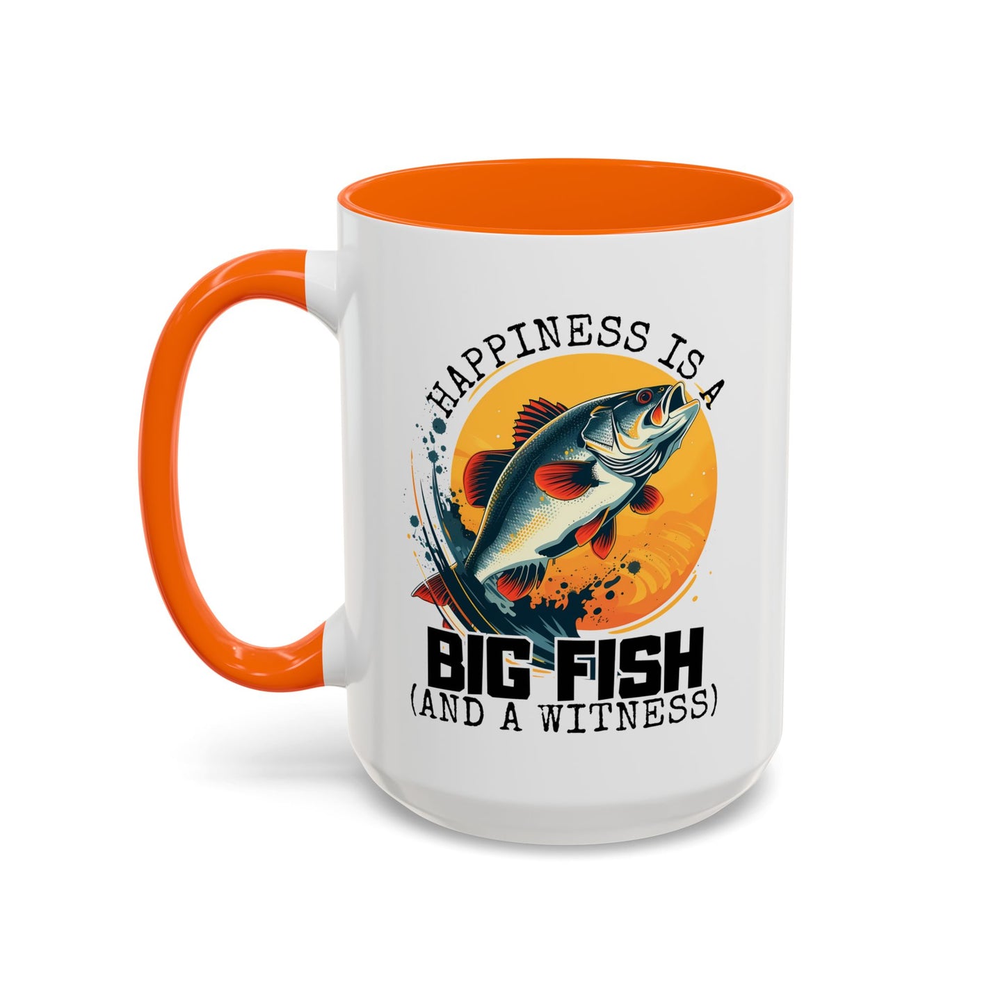 Adventure Mug - Happiness Is A Big Fish
