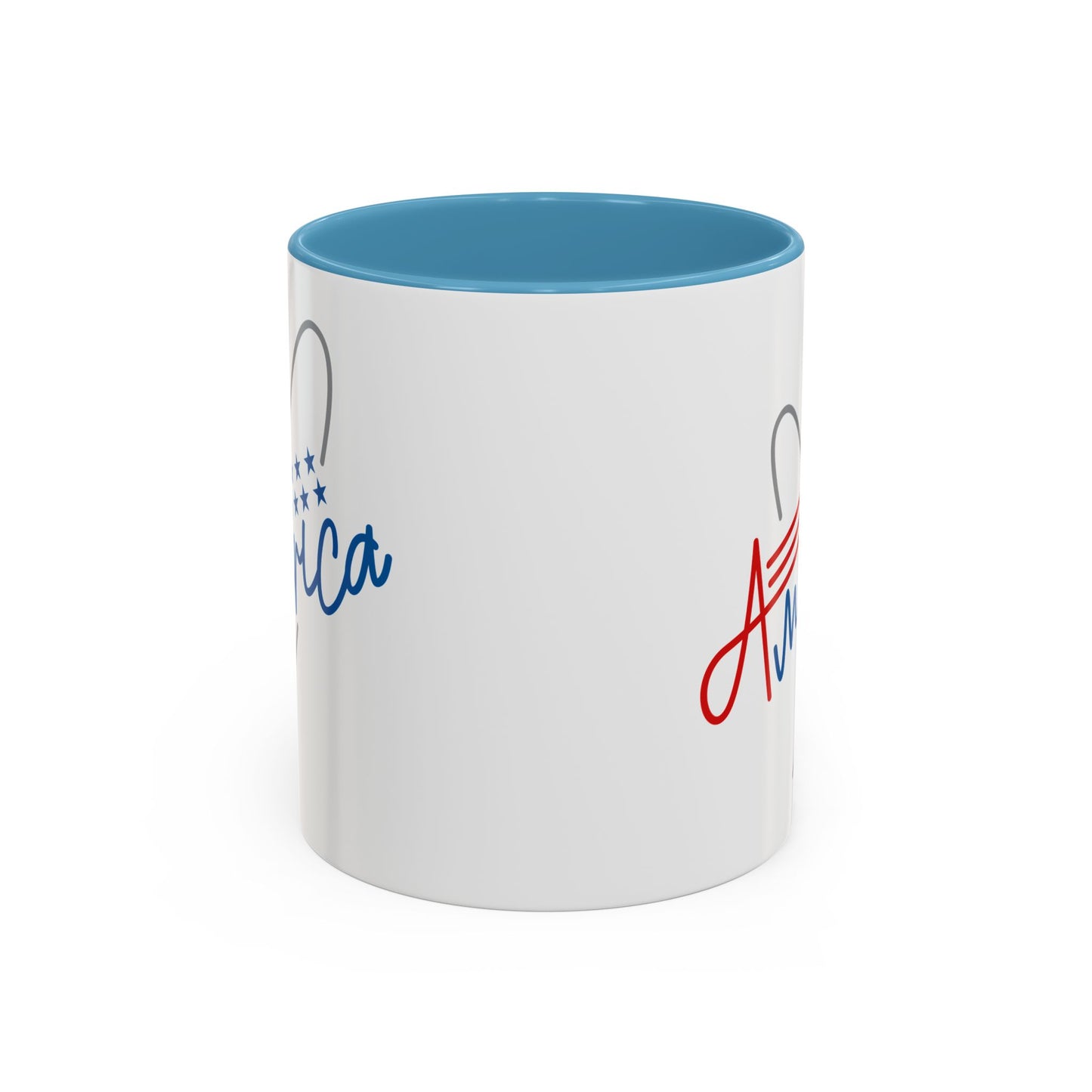 4th of July Mug - America Heart