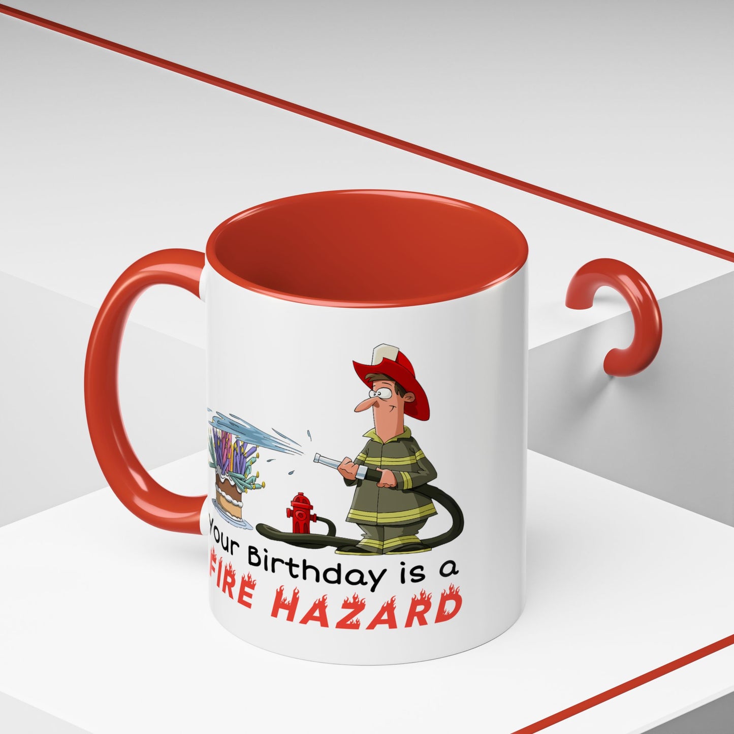 Birthday Mug - Fire Hazard