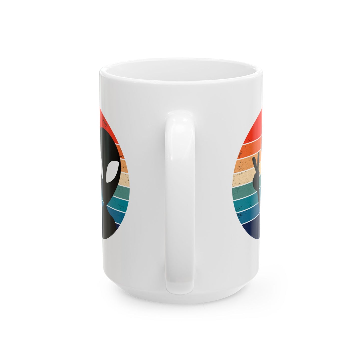 Alien Mug - Peace Alien