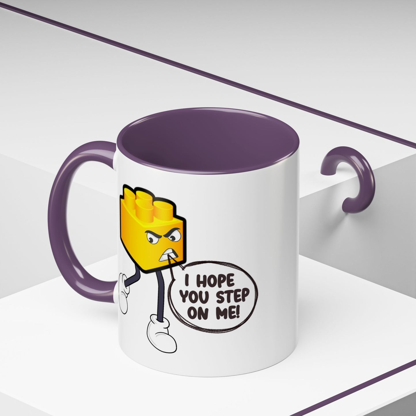Humor Mug - I Hope You Step On Me