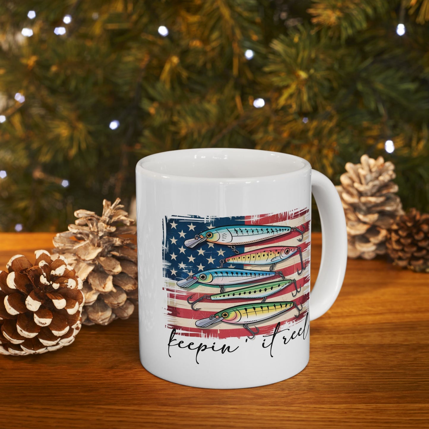 4th of July Mug - Keepin' It Reel