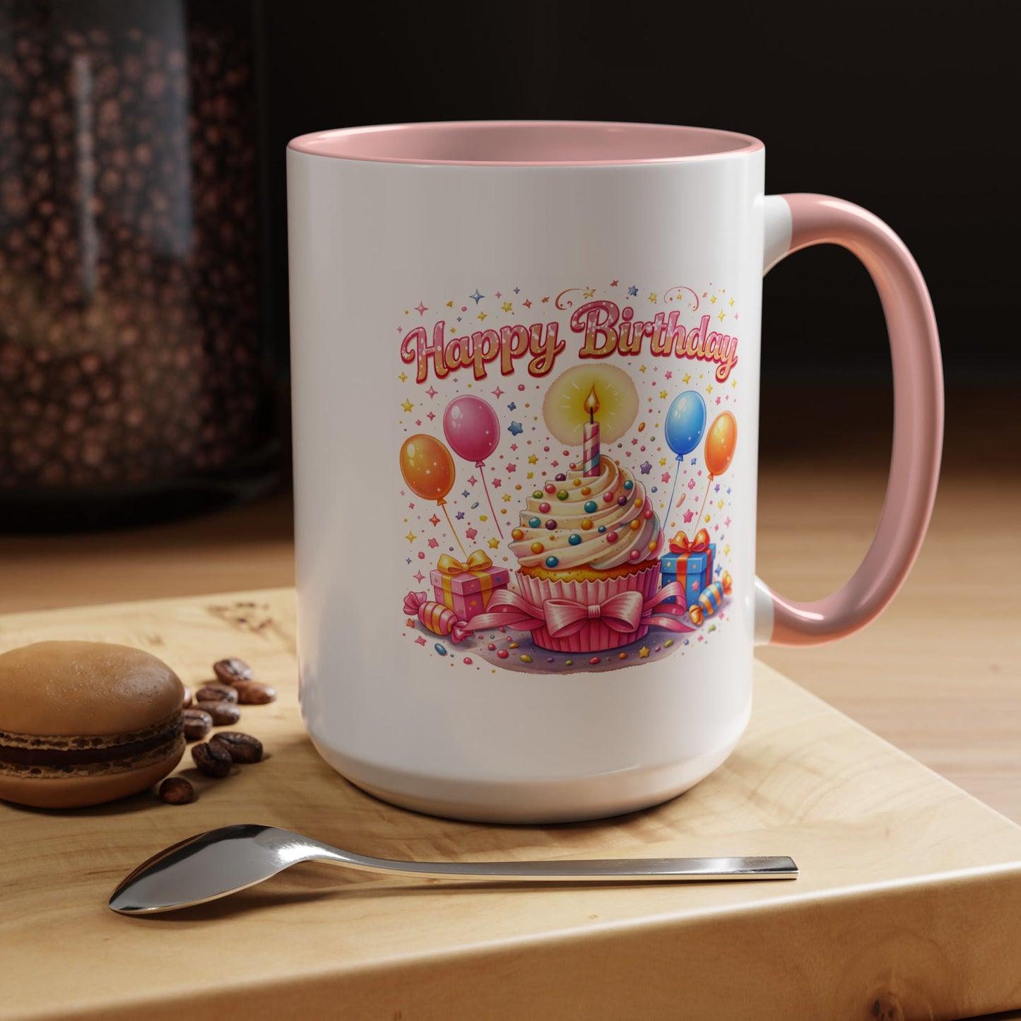 Birthday Mug - Cupcake Candle